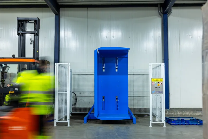 PalletRotator K11 standaard palletkantelaar voor heftruck